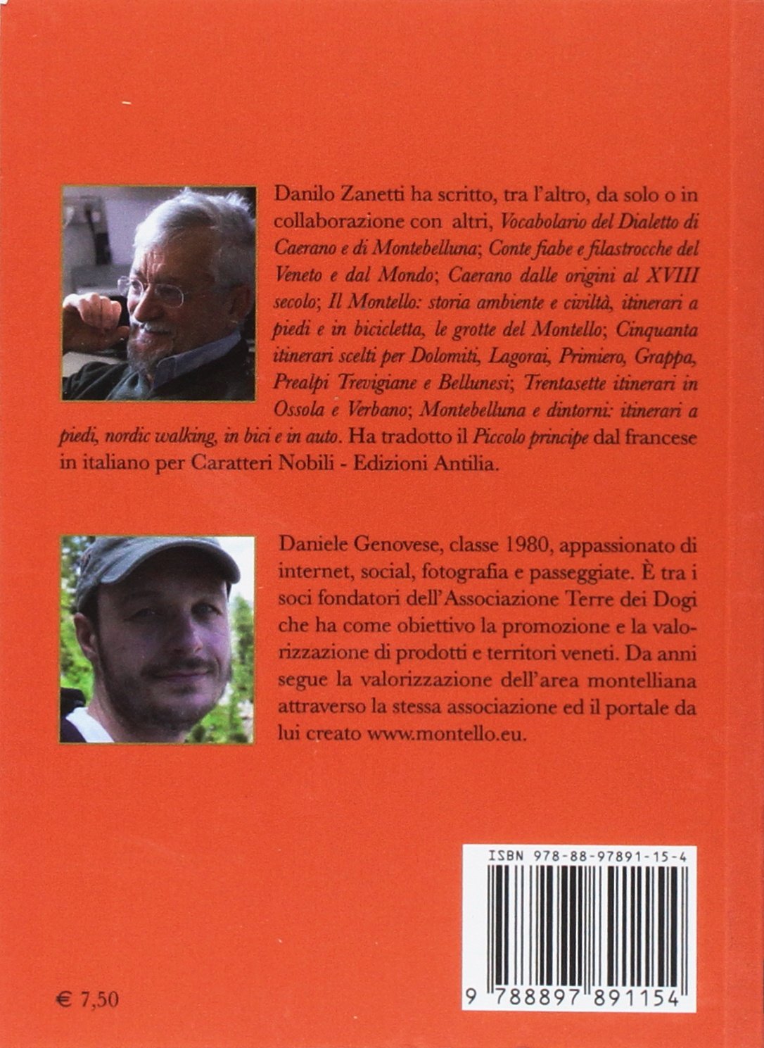 Libro - Montello Il bosco dei dogi - Zanetti, Danilo