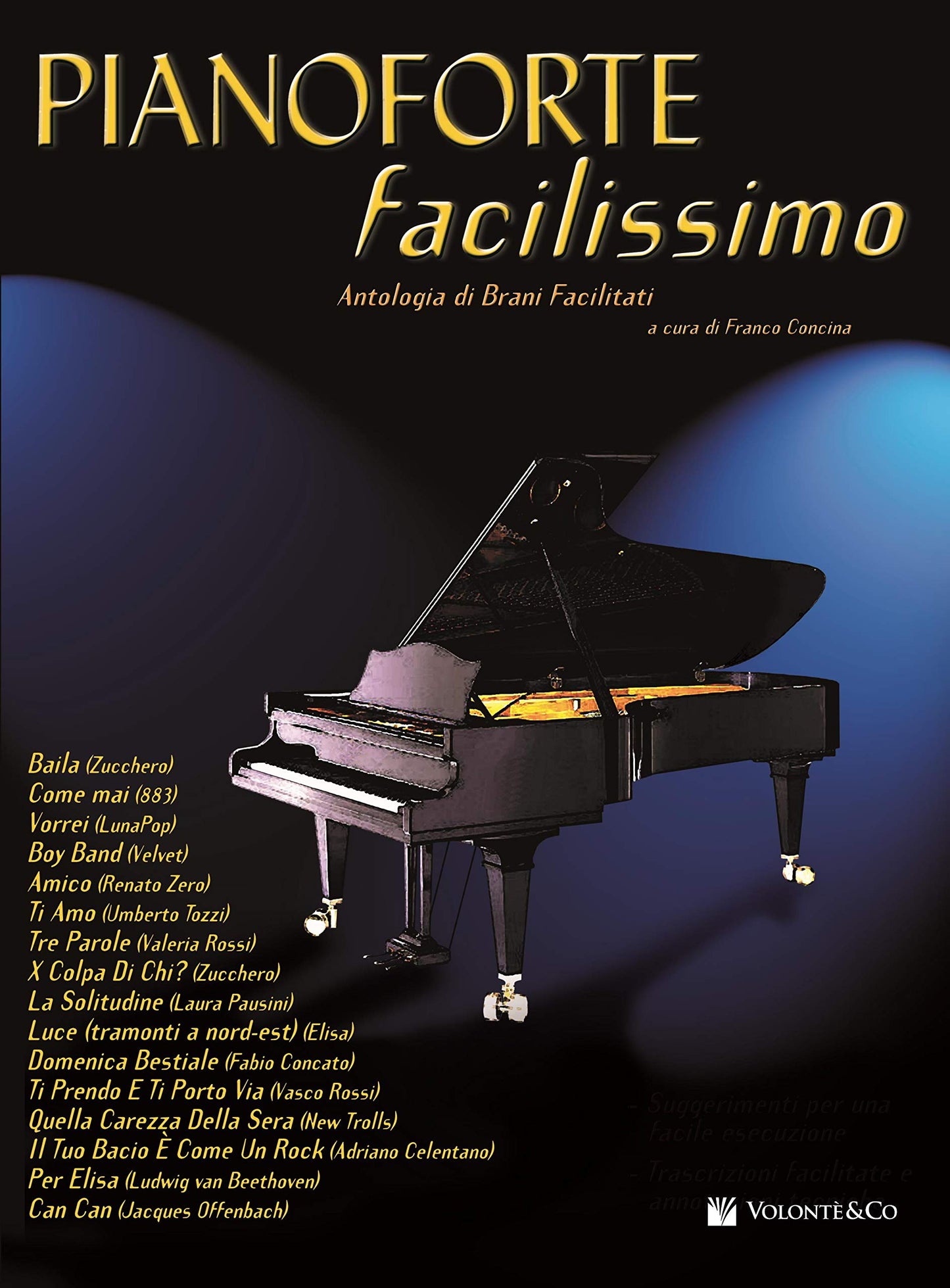 Pianoforte facilissimo (spartiti musicali)