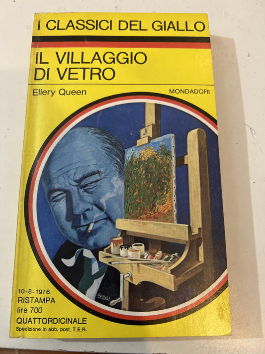Libro - IL VILLAGGIO DI VETRO - Ellery Queen