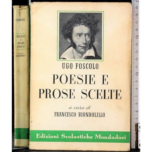 Libro - Poesie e prose scelte - Ugo Foscolo
