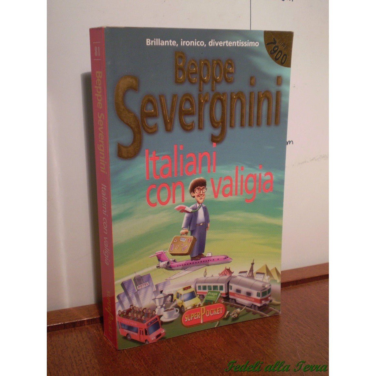 Libro - Italiani con valigia - Severgnini, Beppe