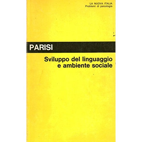 Book - Language development and social environment - Parisi, Domenico
