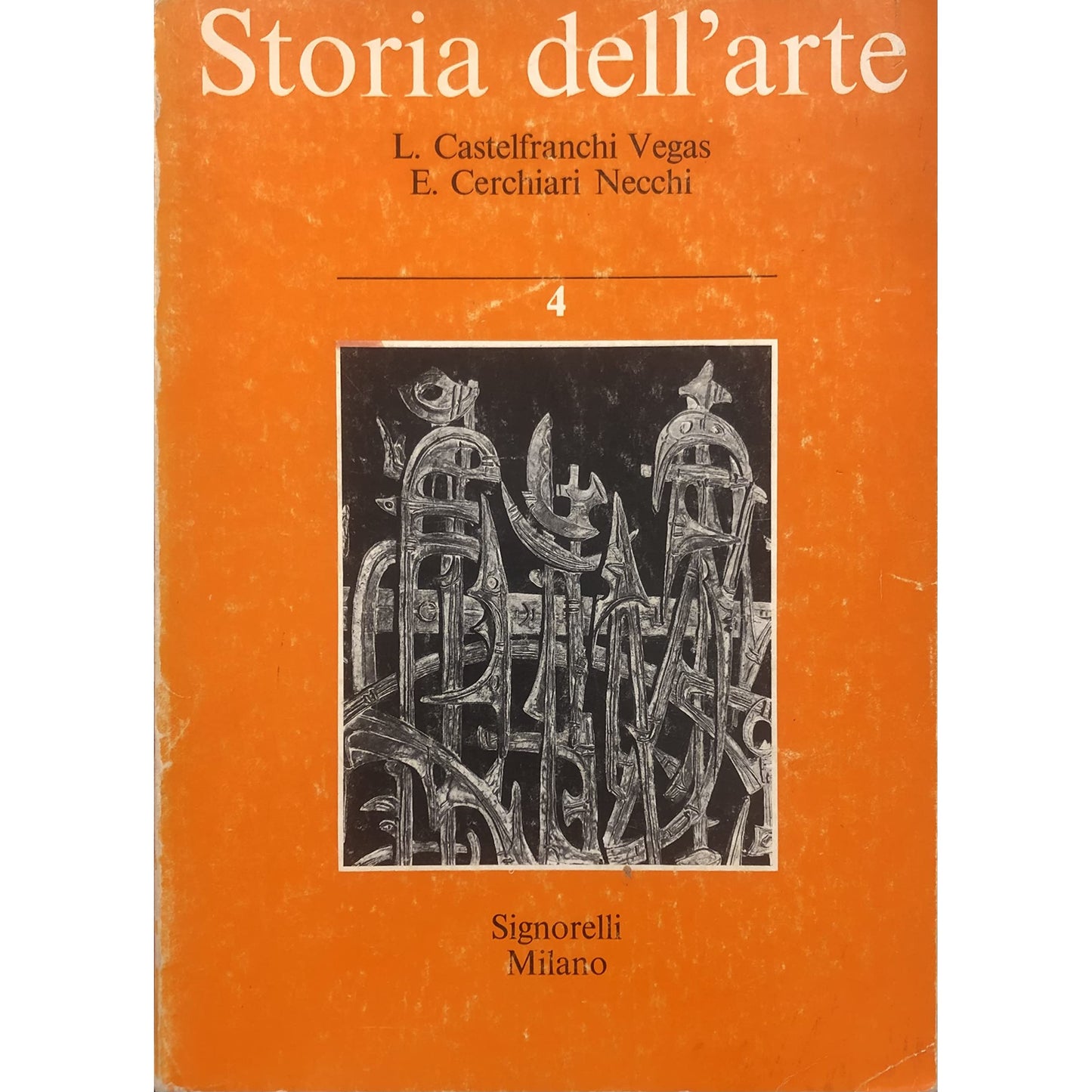 Libro - Storia dell'arte volume 4 - L. Castelfranchi Vegas