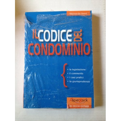 Libro - Il codice del condominio - De Grandi, Maurizio