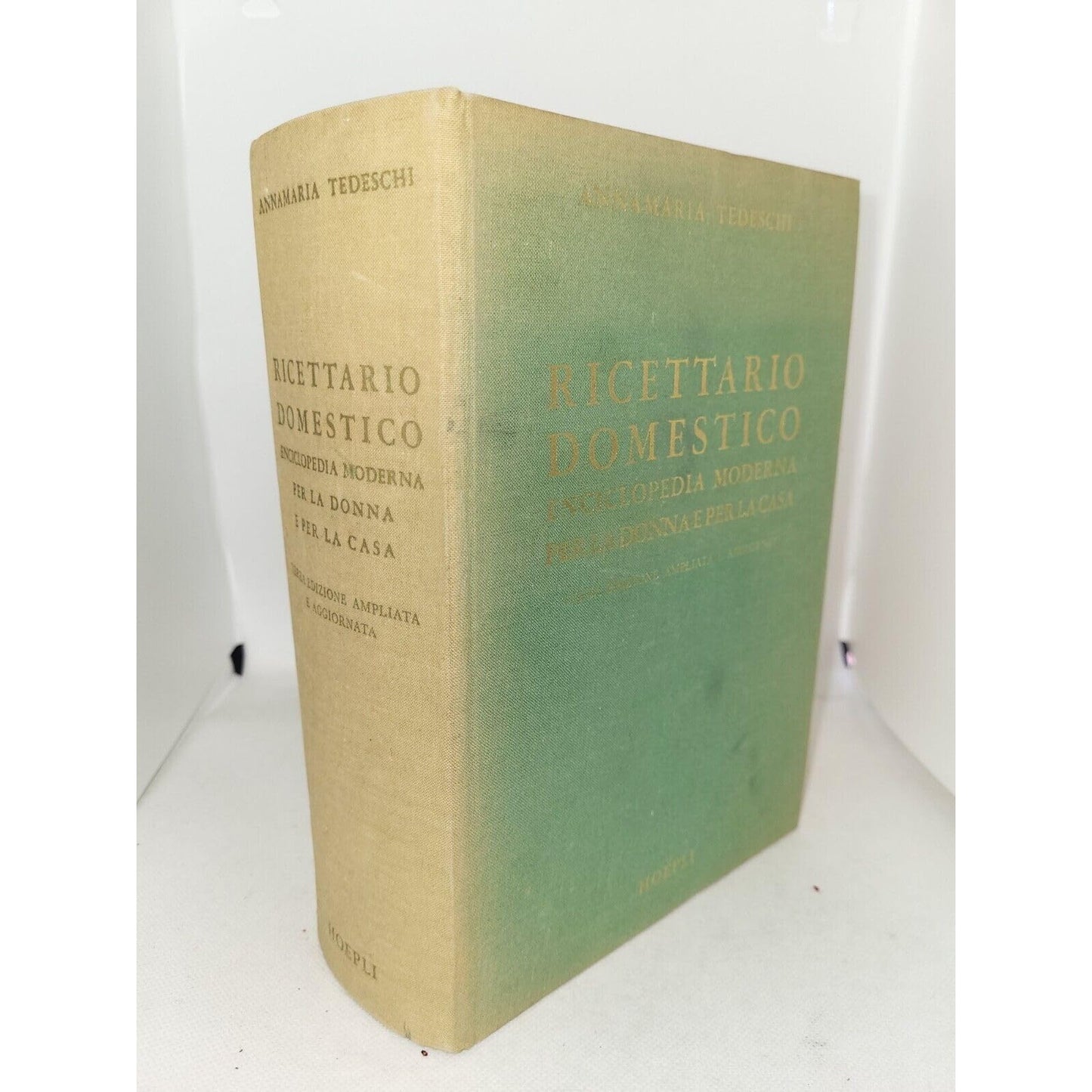 Libro - Annamaria Tedeschi - Ricettario domestico Terza edizione amp