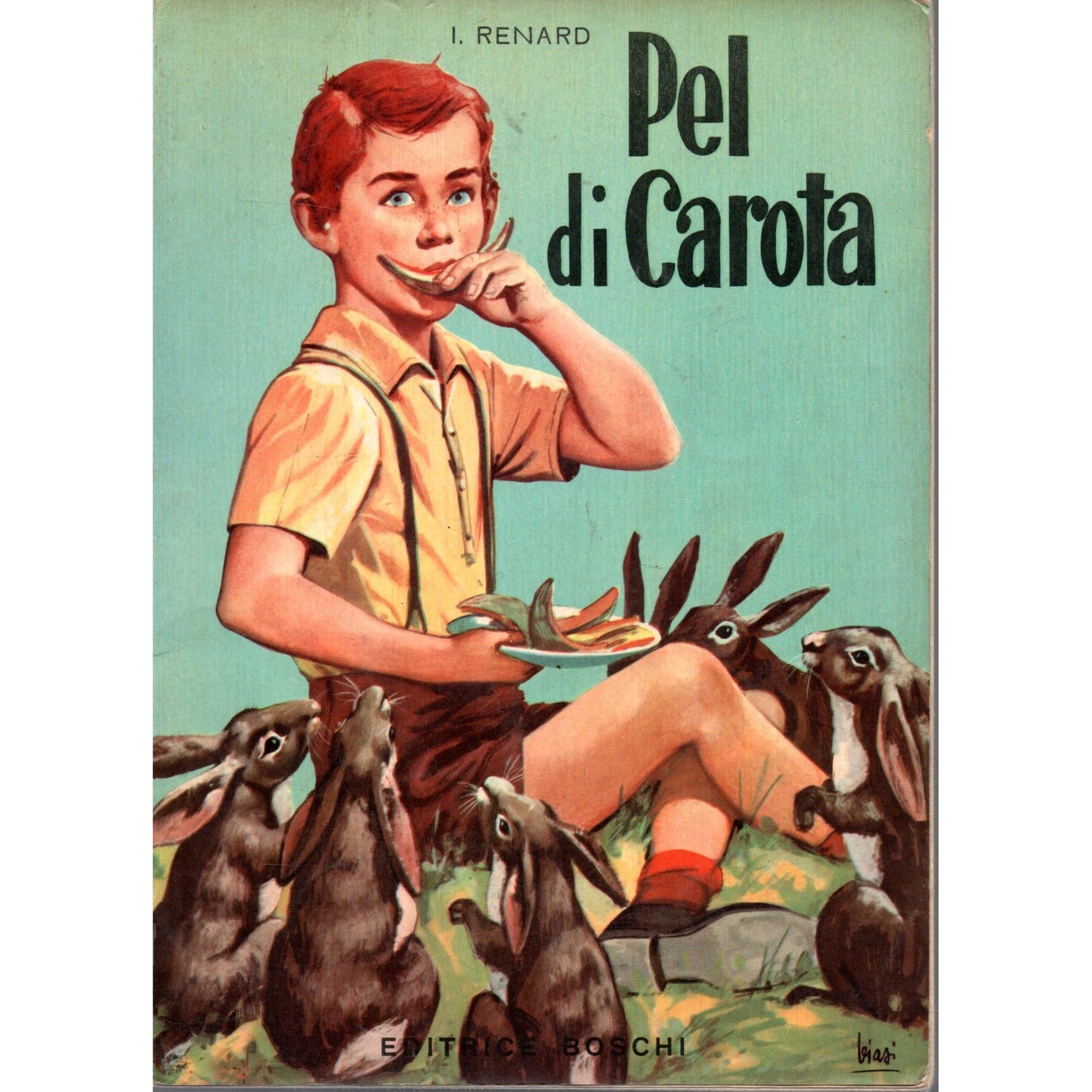 Libro - Pel di carota J Renard versione di De Mattia illustrazioni S