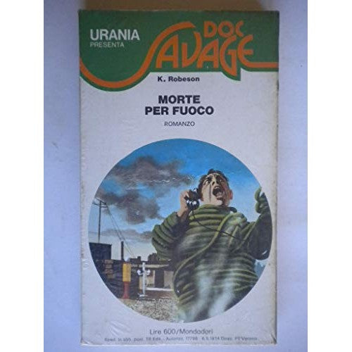 Libro - Morte per fuoco - Robeson