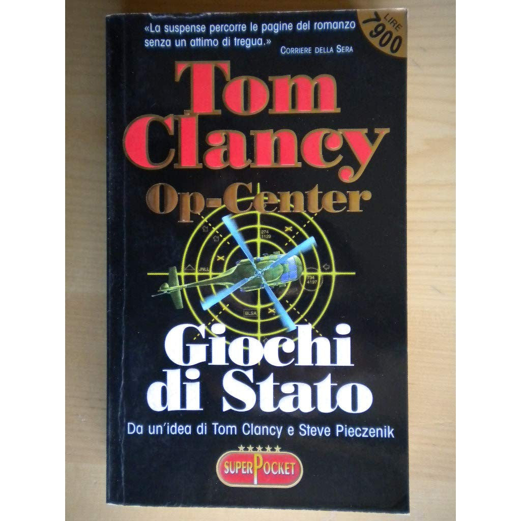Libro - Op-Center Giochi di Stato - Clancy, Tom