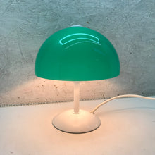 Load image into Gallery viewer, Lampada VEART vetro Murano anni 80 hand crafted bianco verde
