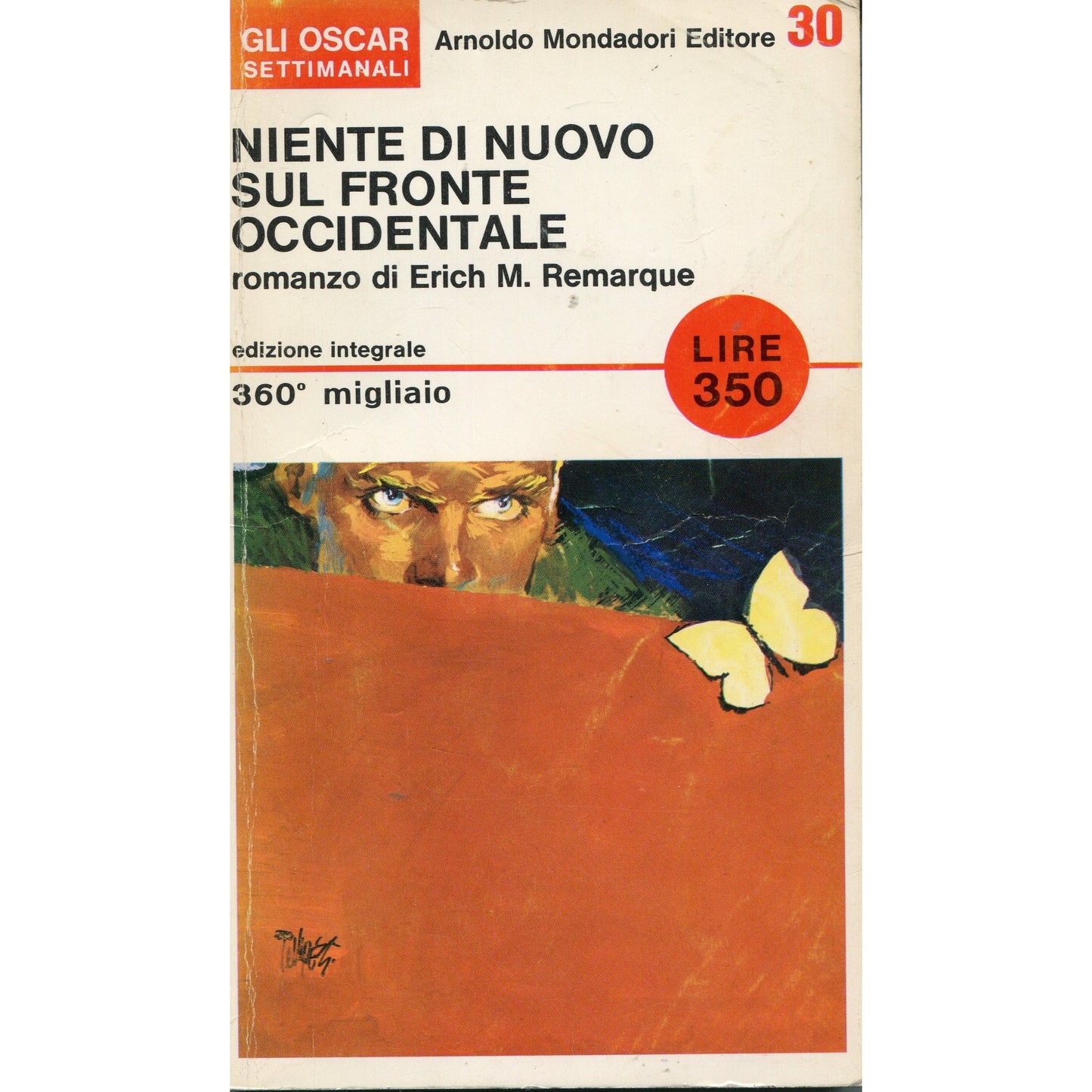 Libro - niente di nuovo sul fronte occidentale  - erich, m. remarque