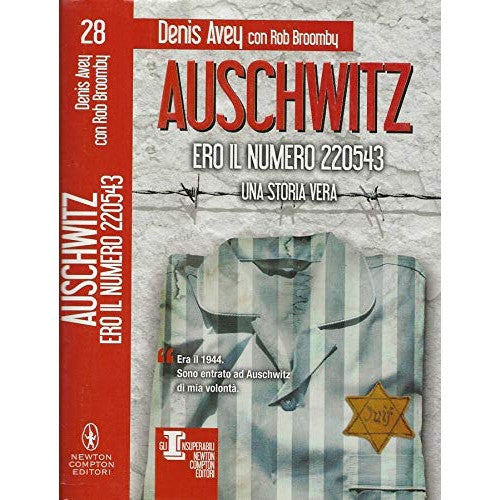 Libro - Auschwitz Ero il numero 220543 una storia vera - Denis, Avey