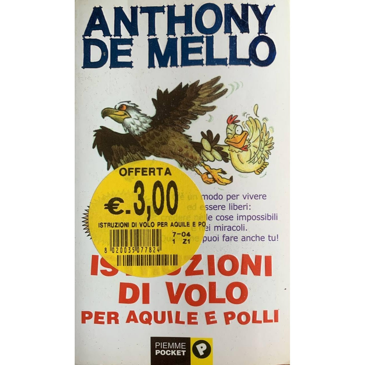Libro - Istruzioni di volo per aquile e polli -  - De Mello, Anthony