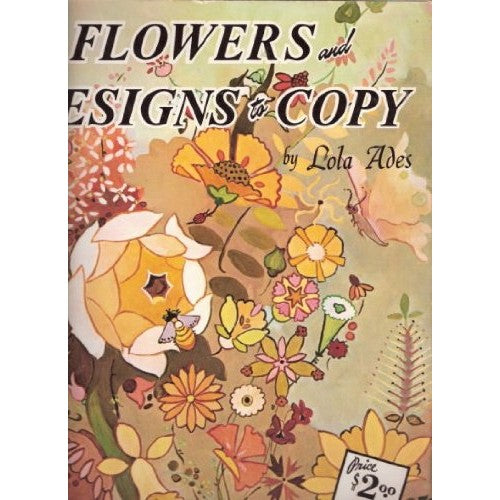 Libro - Flowers and designs to copy (Walter Foster " Ho - Ades, Lola