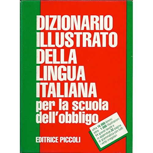 Libro - Dizionario illustrato della lingua ital - Fioretta, Mandelli