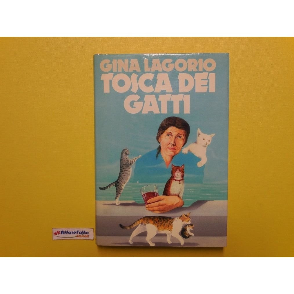 J 2240 LIBRO TOSCA DEI GATTI DI GINA LAGORIO 1984