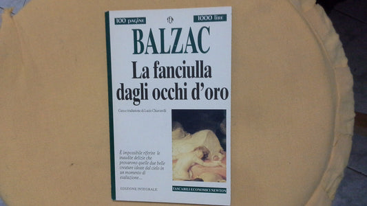 Libro - La ragazza dagli occhi d'oro - Balzac, Honoré de