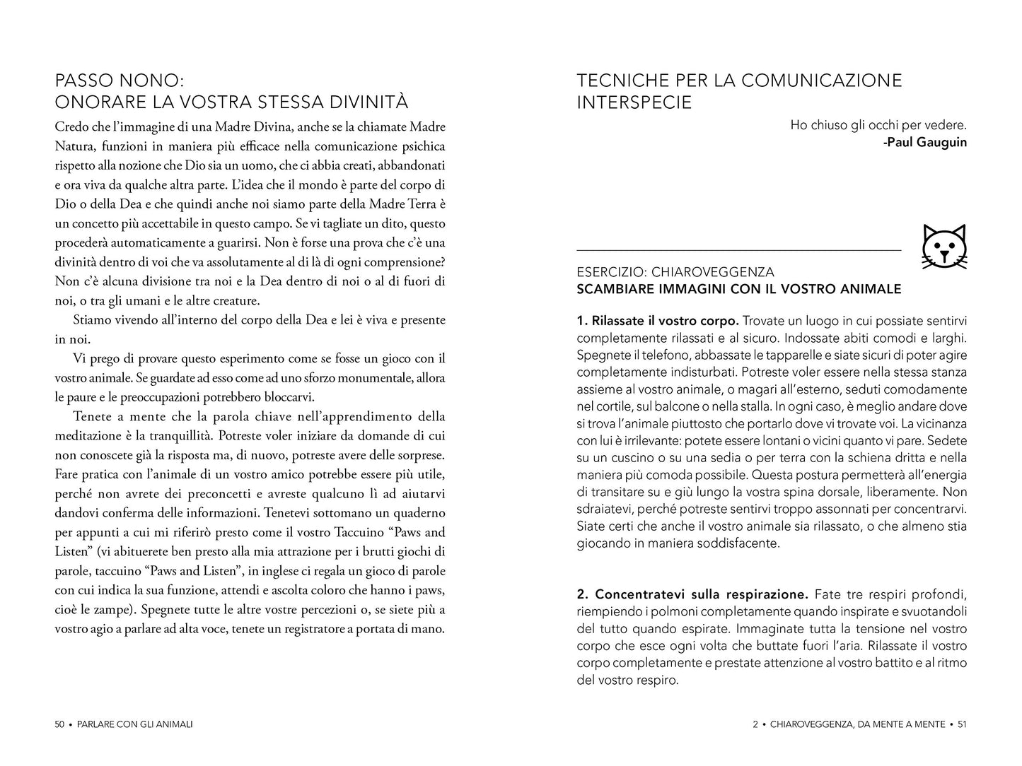 Parlare con gli animali e ricevere risposte