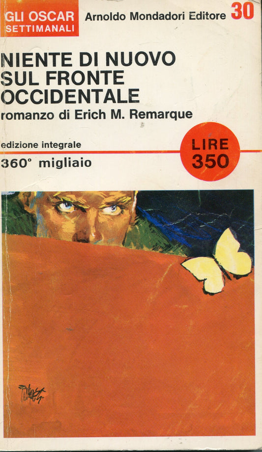 Libro - niente di nuovo sul fronte occidentale  - erich, m. remarque
