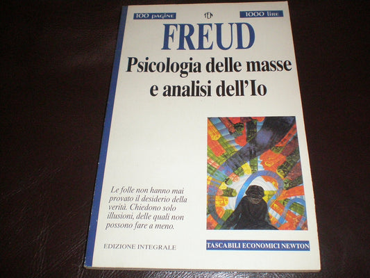 Libro - Psicologia delle masse e analisi dell'io - Freud, Sigmund