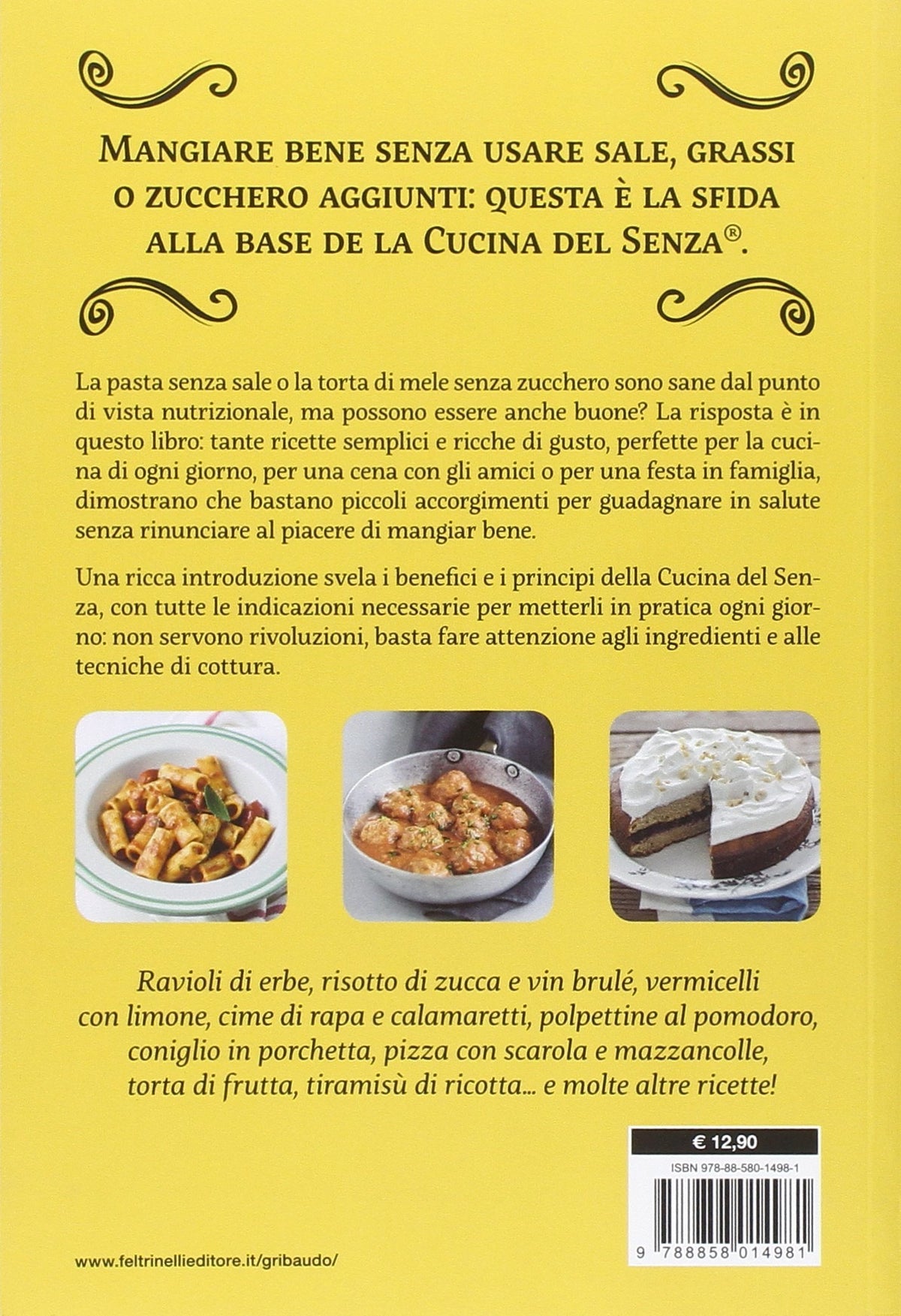 Libro - La cucina del senza Piatti gustosi senz - Coronini, Marcello