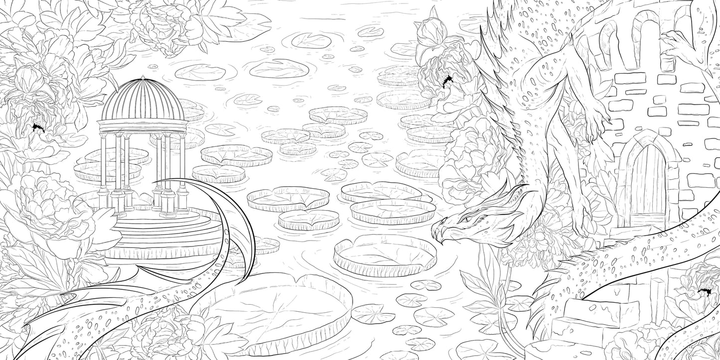 Mondi fantastici. Disegni da colorare. Ediz. illustrata