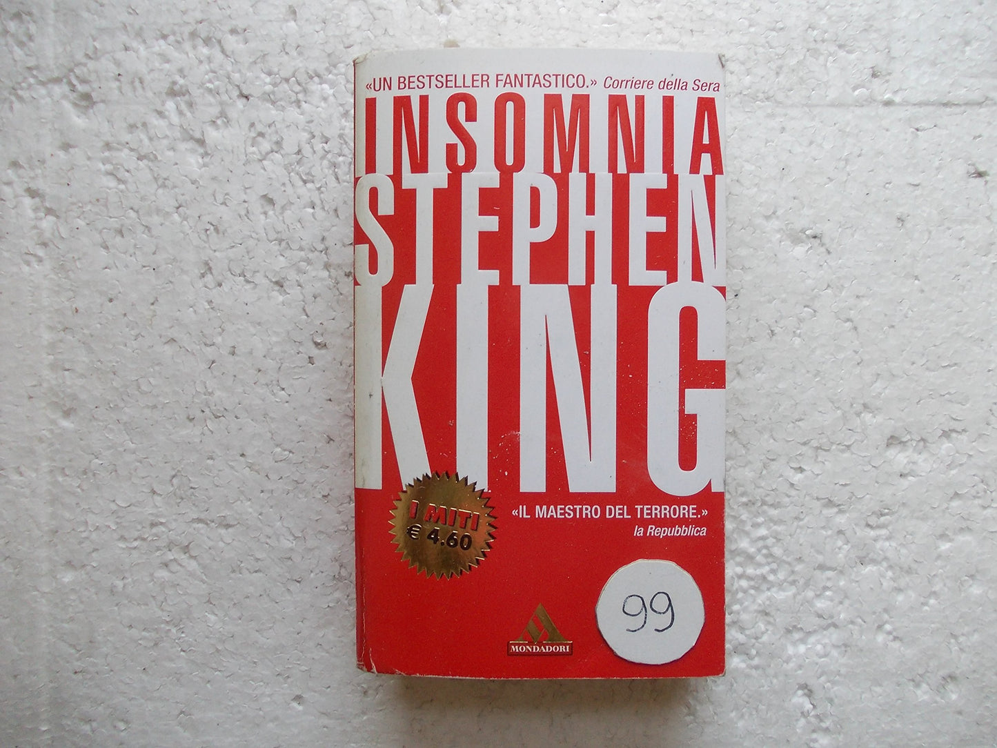 Libro - Insomnia - King, Stephen