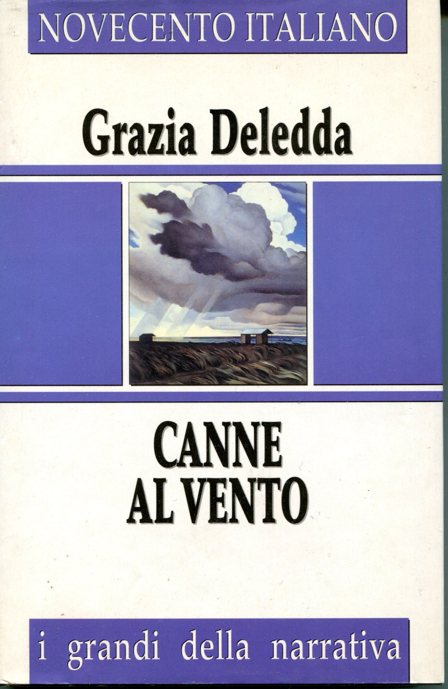 Libro - Canne al vento ; Cartonato - Grazia Deledda