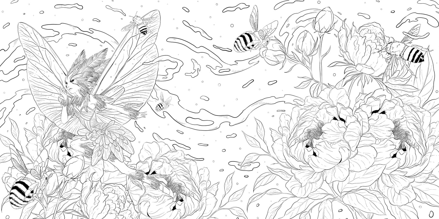 Mondi fantastici. Disegni da colorare. Ediz. illustrata
