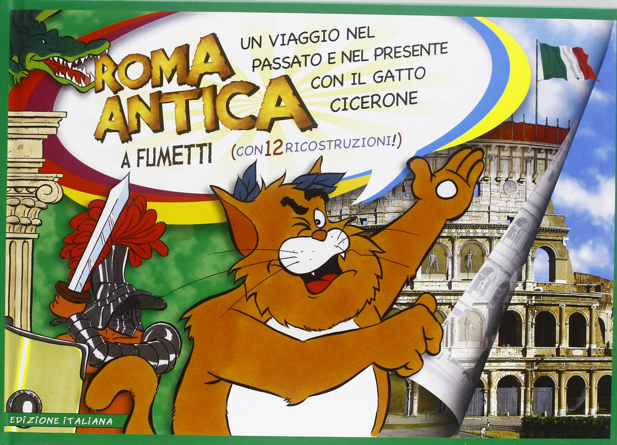 Libro - Roma antica a fumetti Un viaggio nel p - Tavormina, Maurilio