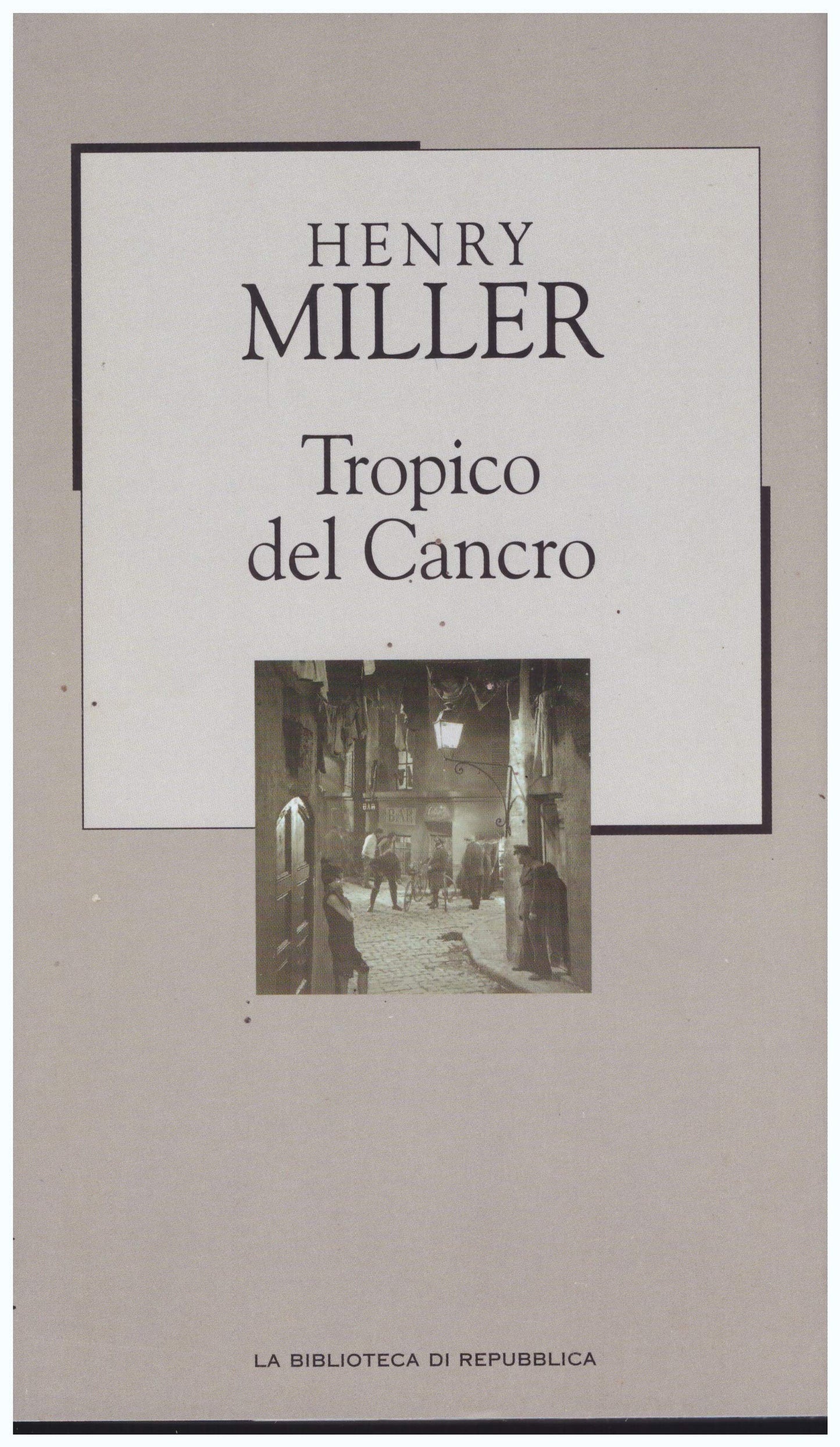 Tropico del cancro Repubblica novecento 18