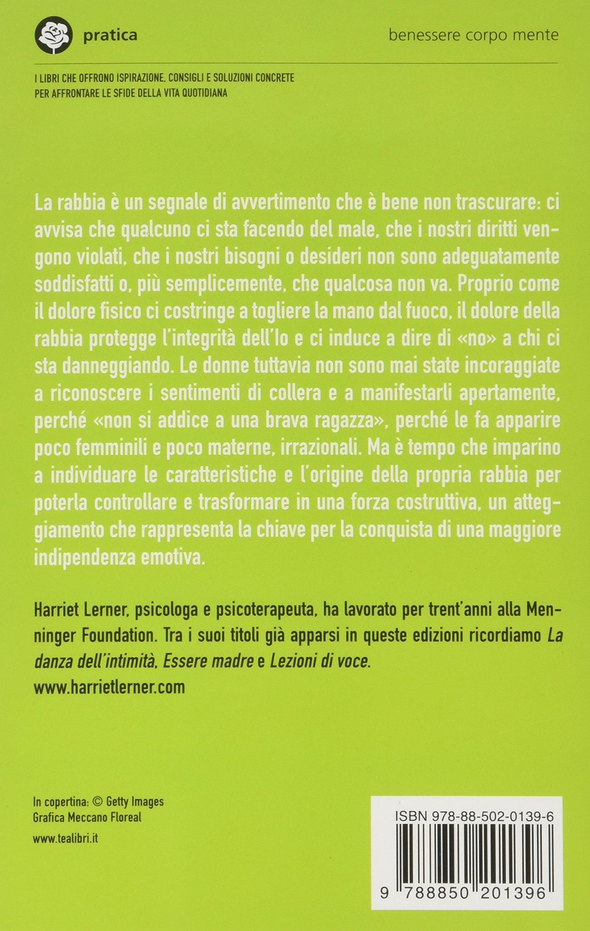 Libro - La danza della rabbia Per imparare a trasf - Lerner, Harriet
