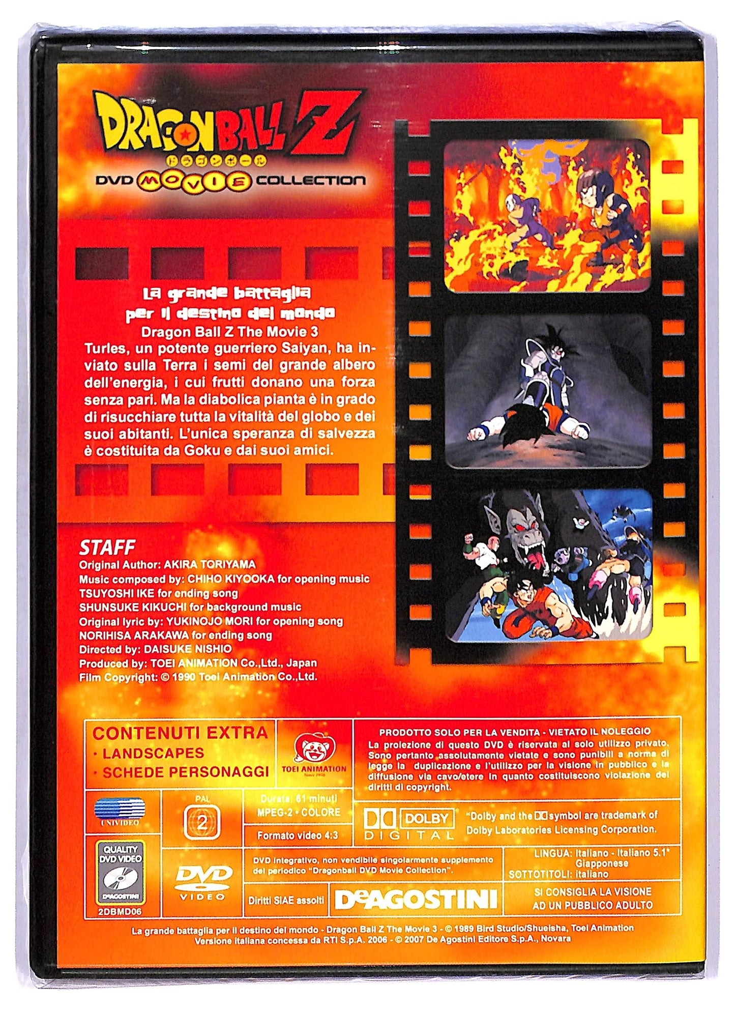 DVD - EBOND Dragon Ball Z movie collection - La grande battaglia p - Daisuke Nishio