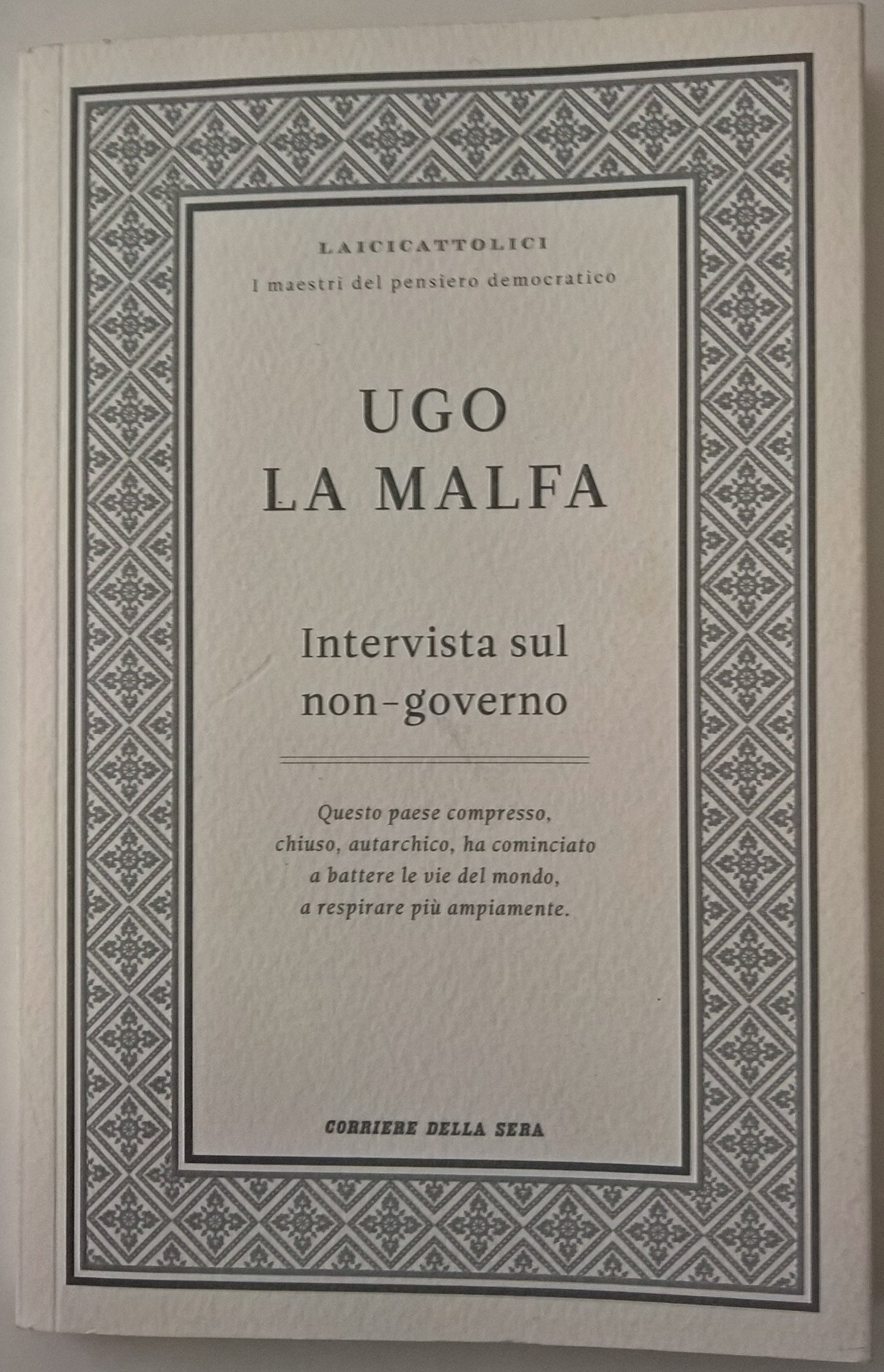 Intervista sul non-governo