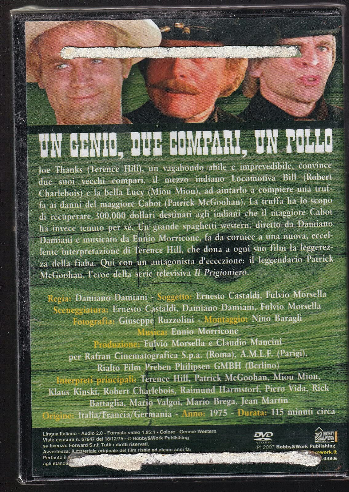 EBOND Un Genio,due Compari,un Pollo DVD Editoriale