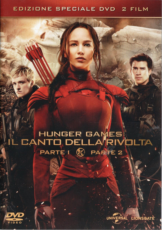 DVD - HUNGER GAMES - Il Canto Della Rivolta (Parte 1 + Parte 2)