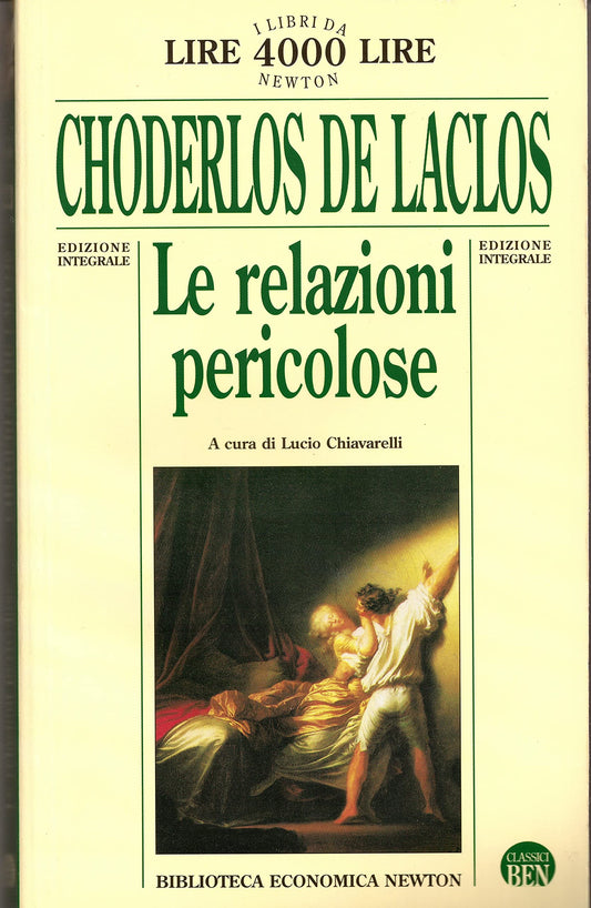 Libro - Le relazioni pericolose - Chod - Choderlos de Laclos, Pierre