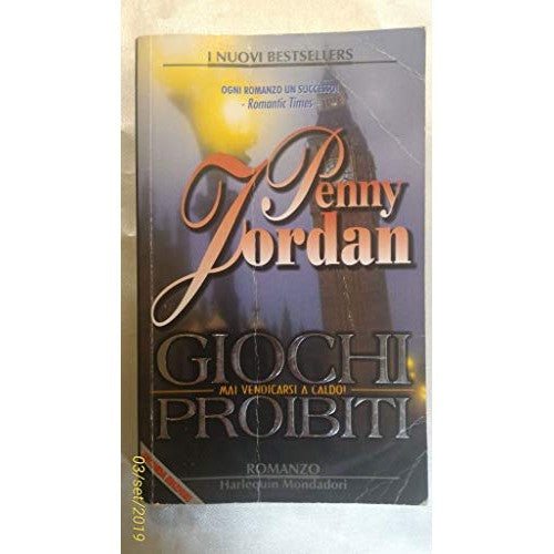 Libro - Giochi Proibiti - Penny, Jordan