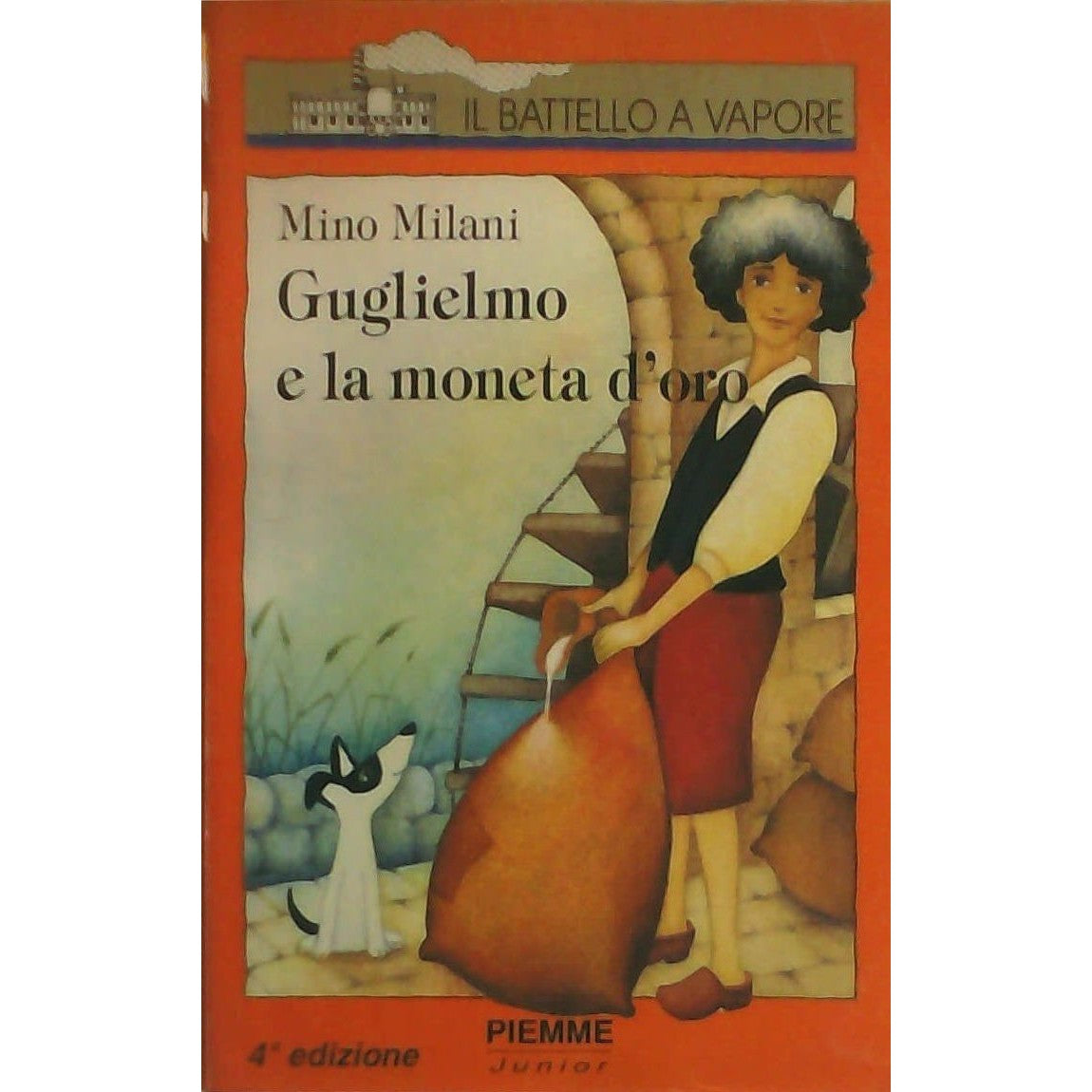 Libro - Guglielmo e la moneta d'oro - Milani, Mino
