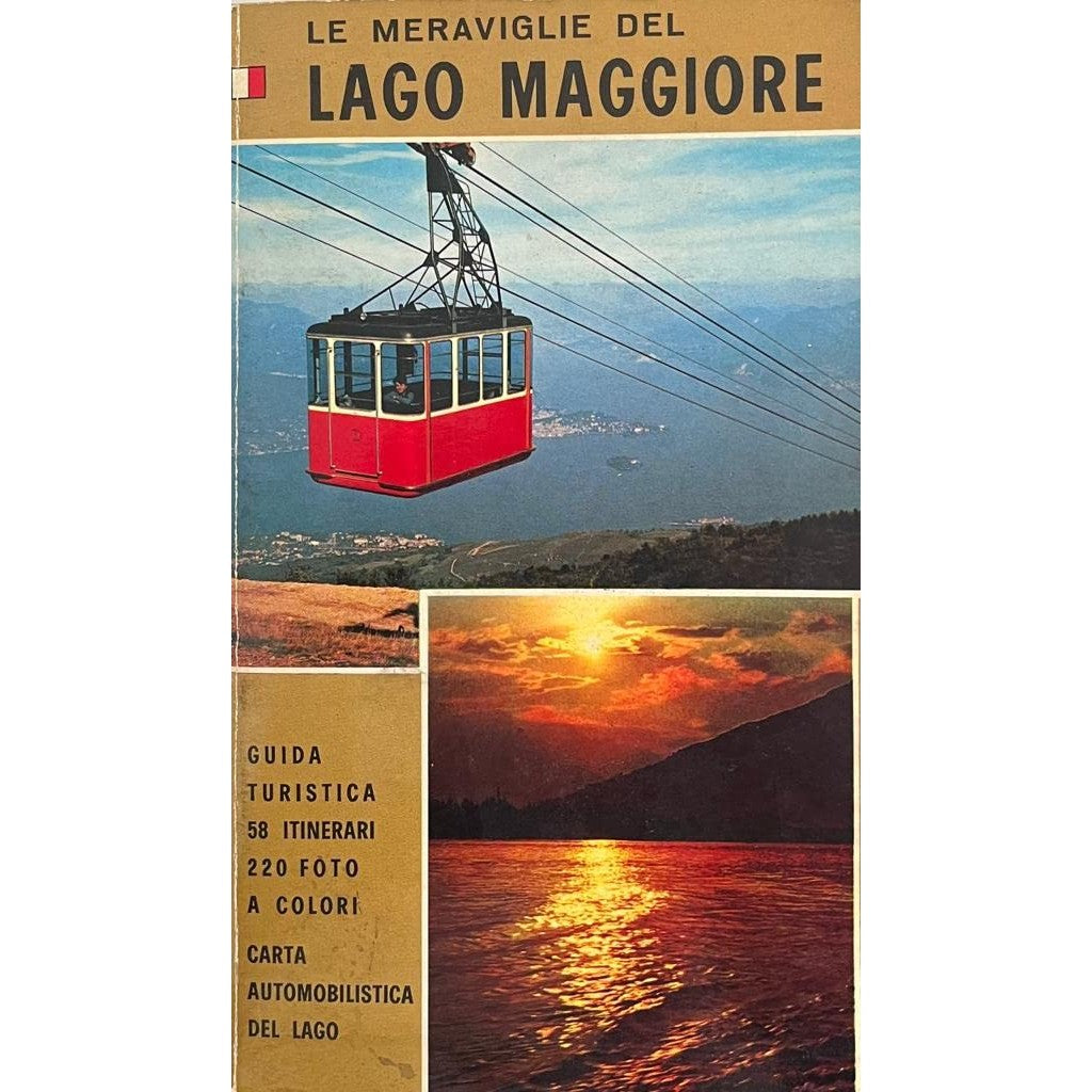 Libro - Le meraviglie del Lago Maggiore; Guida turistica con carta a