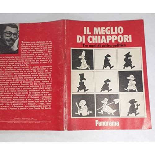 Libro - Il meglio di Chiappori Tre anni di satira politica - CHIAPPO