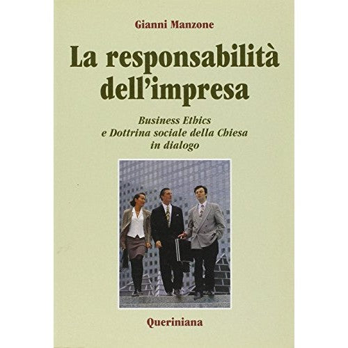 Book - Corporate Responsibility. Business ethics and do - Manzone, Gianni