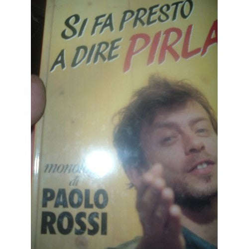 Book - It's easy to say idiot. Monologues by Paolo Rossi.