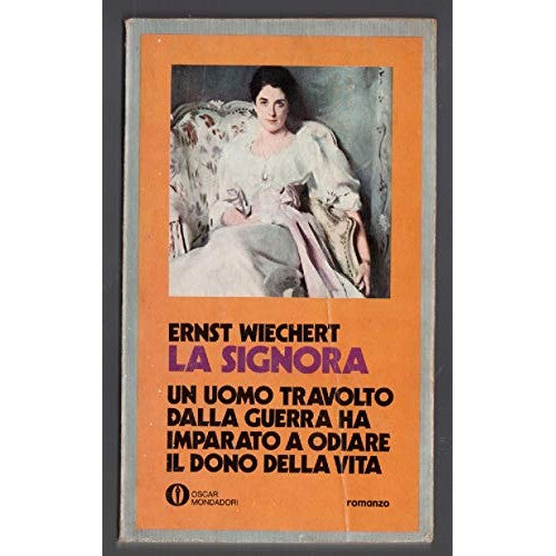 Libro - La signora un uomo trav - Ernst, Wiechert Trad di C Baseggio