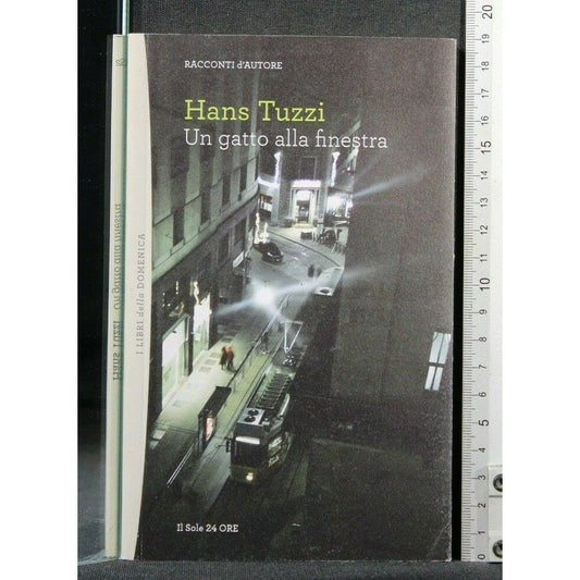 Libro - UN GATTO ALLA FINESTRA Hans Tuzzi Il Sole 24 Ore