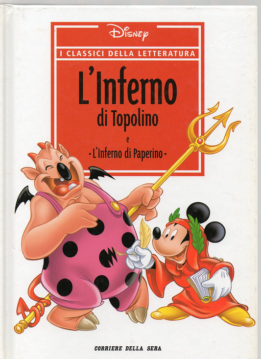 Libro - l'inferno di topolino - AA.VV
