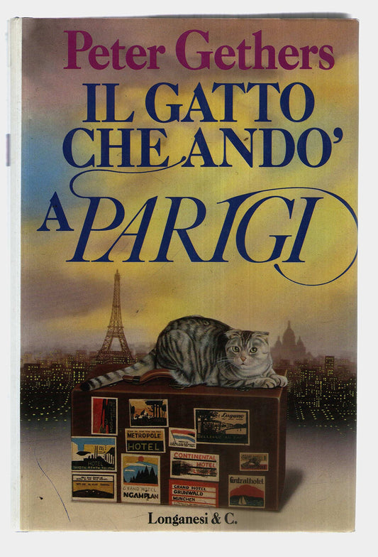 Libro - Il gatto che andò a Parigi - Gethers, Peter