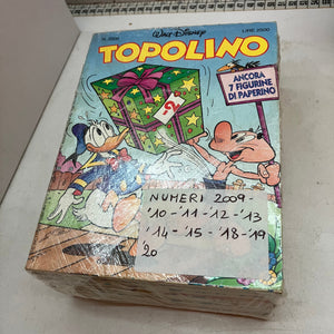 Lotto fumetti TOPOLINO 85 numeri non continui fascia 2000