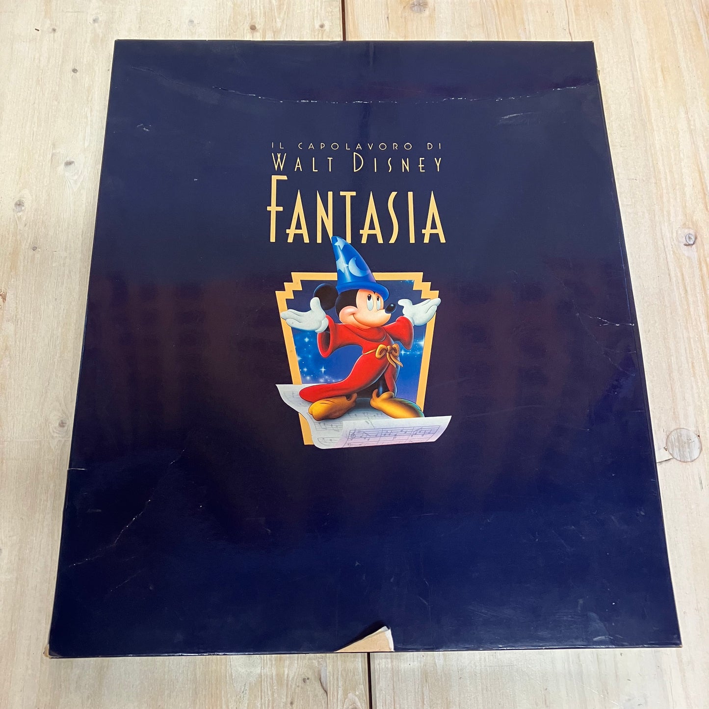 Cofanetto Walt Disney FANTASIA VHS CD libro litografia tiratura limitata