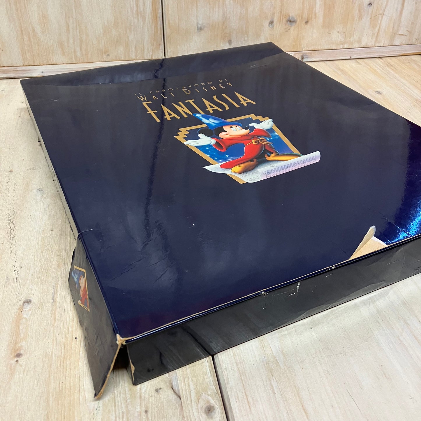 Cofanetto Walt Disney FANTASIA VHS CD libro litografia tiratura limitata