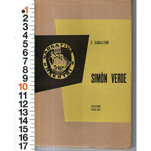 Book - Caballero - Simon Verde - Ed. Paoline 1960